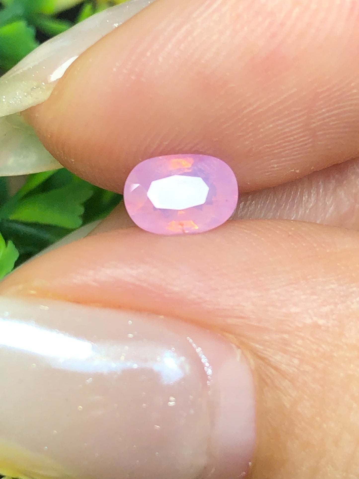 Natural pink milky Sapphire LucYen 0,77ct_07072615HA