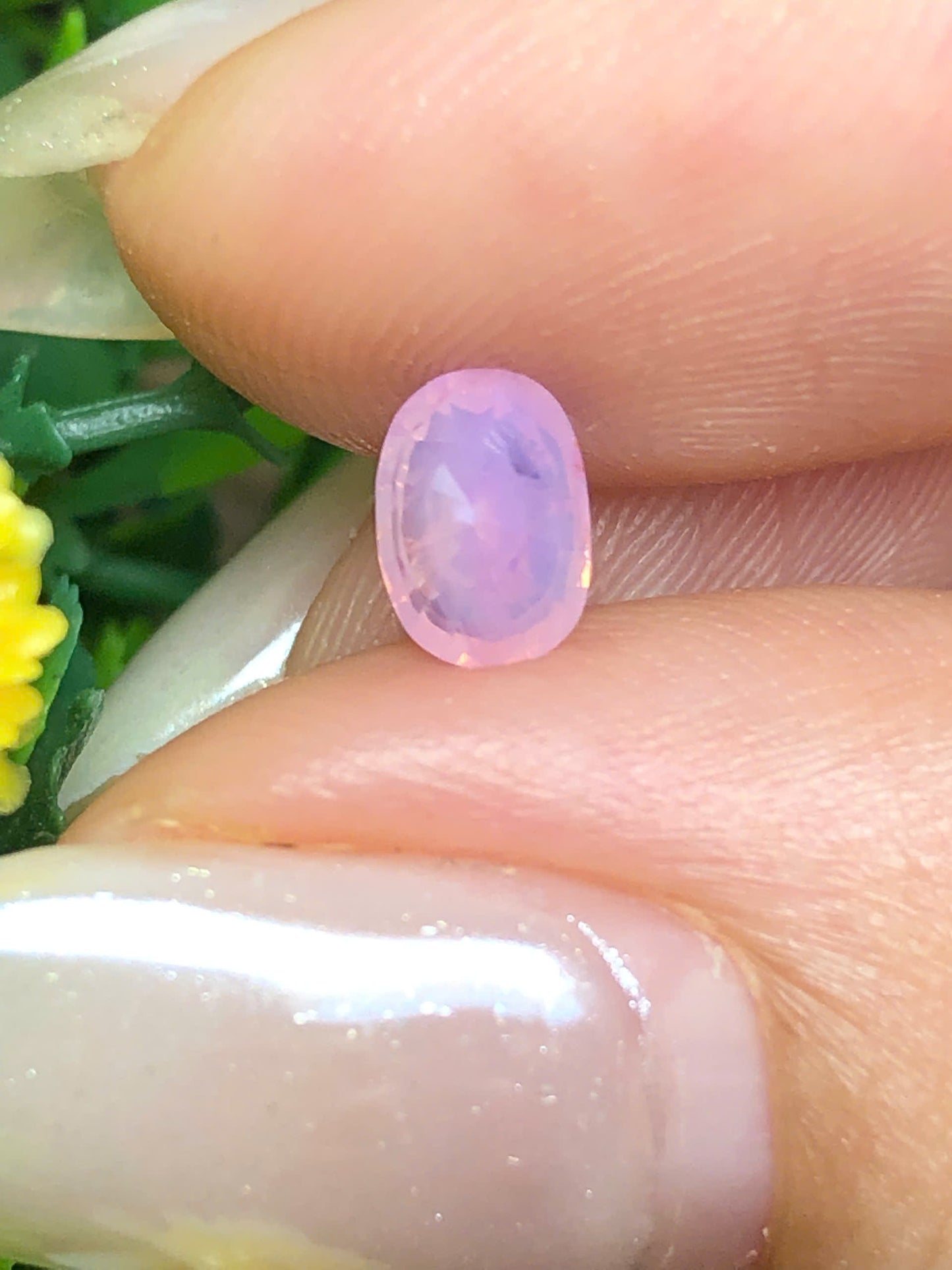 Natural pink milky Sapphire LucYen 0,77ct_07072615HA