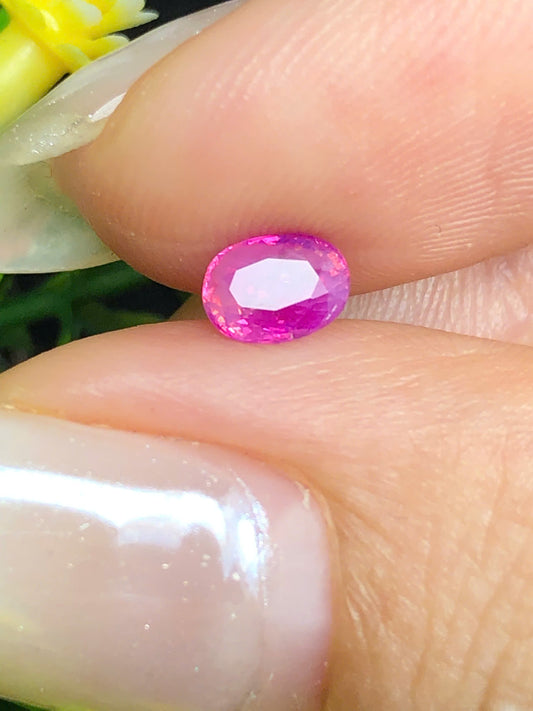 Natural pink milky Sapphire LucYen 0,7ct_07072617HA
