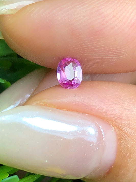 Natural pink milky Sapphire LucYen 0,37ct_07072621HA