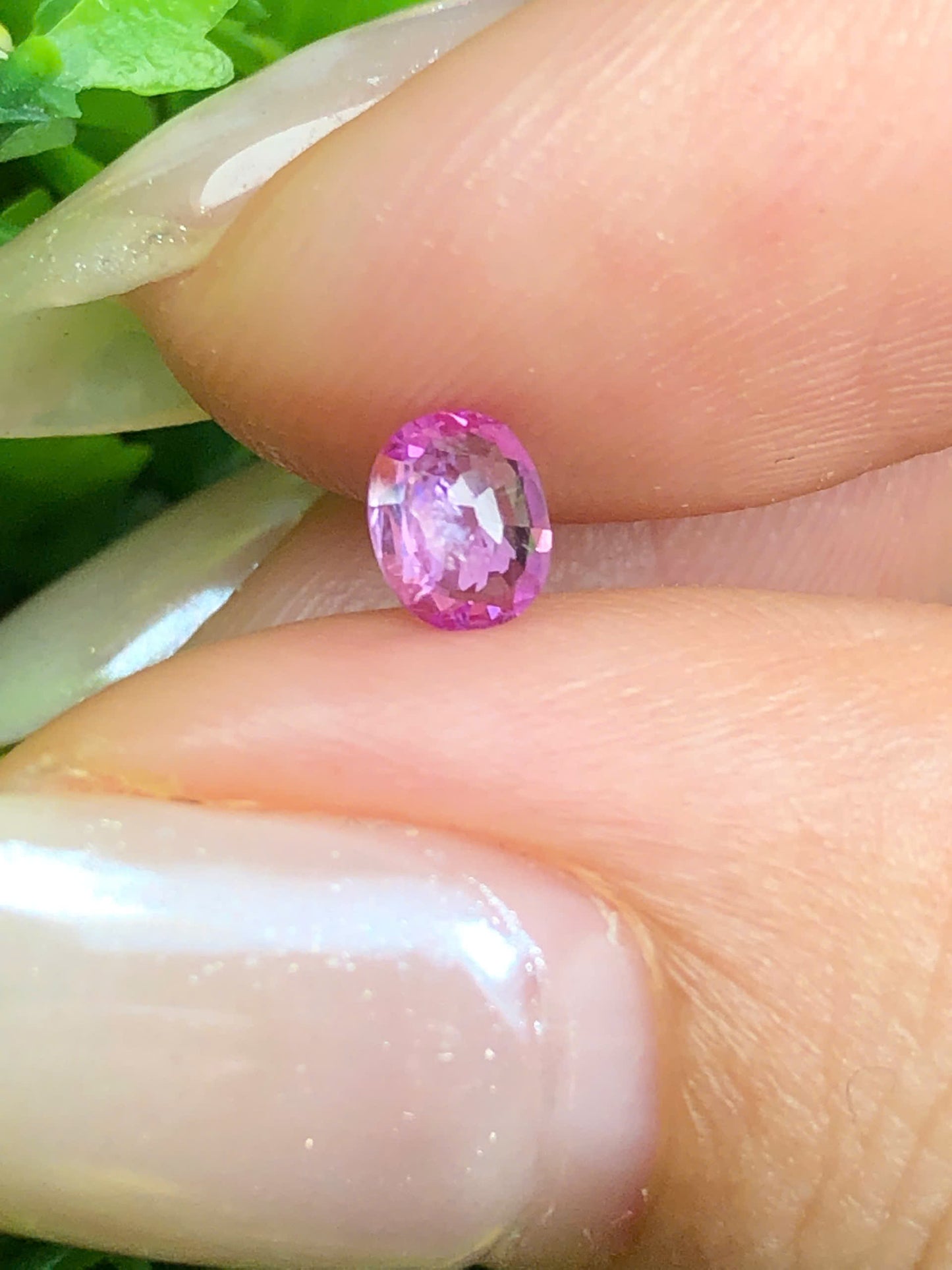 Natural pink milky Sapphire LucYen 0,37ct_07072621HA