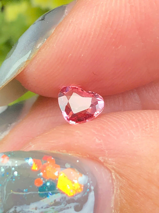 Natural orange red spinel Lucyen  0.36ct  200641HU