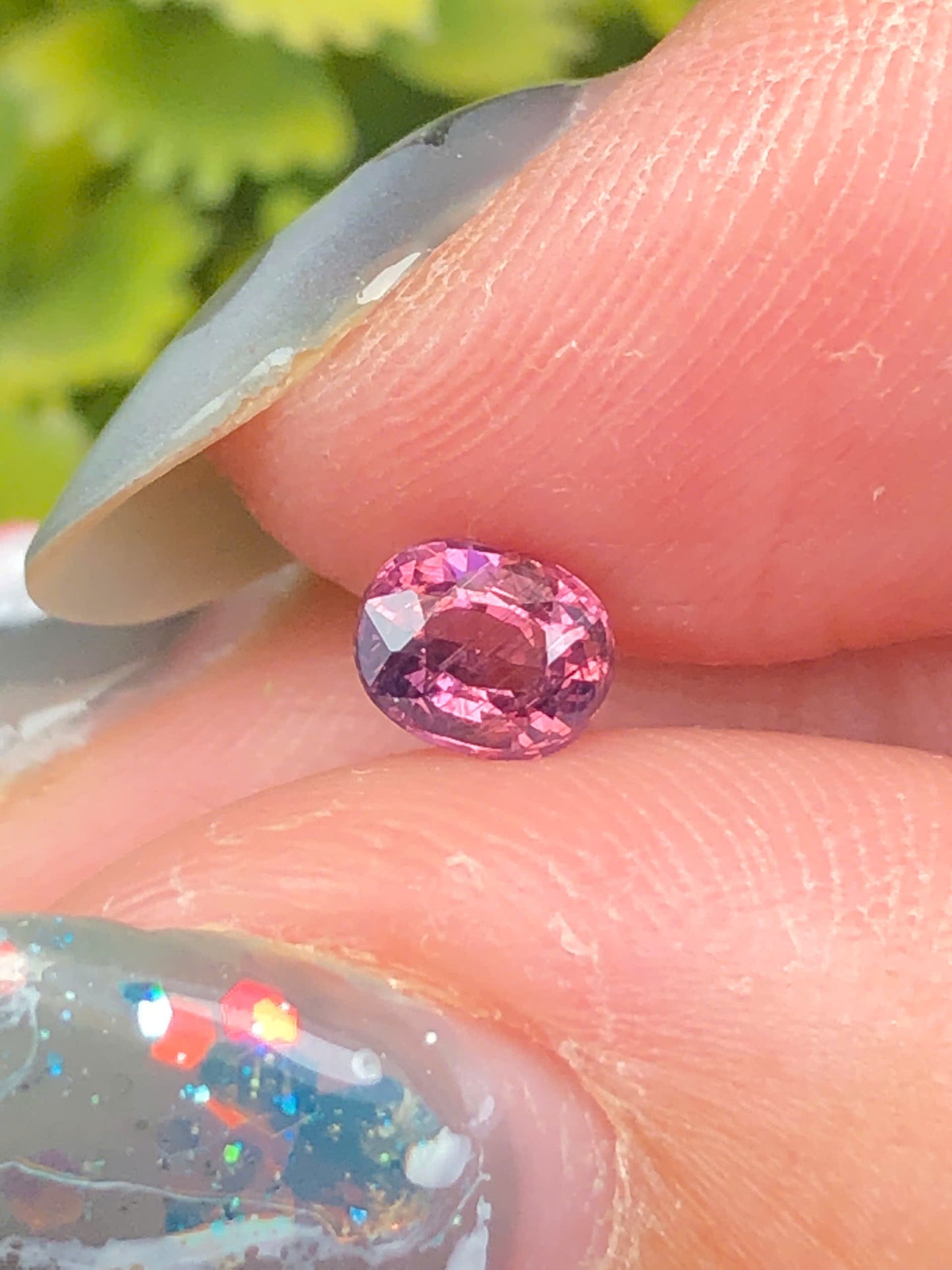 Natural Pinkish purple Spinel LucYen 0,38ct - 200647HU