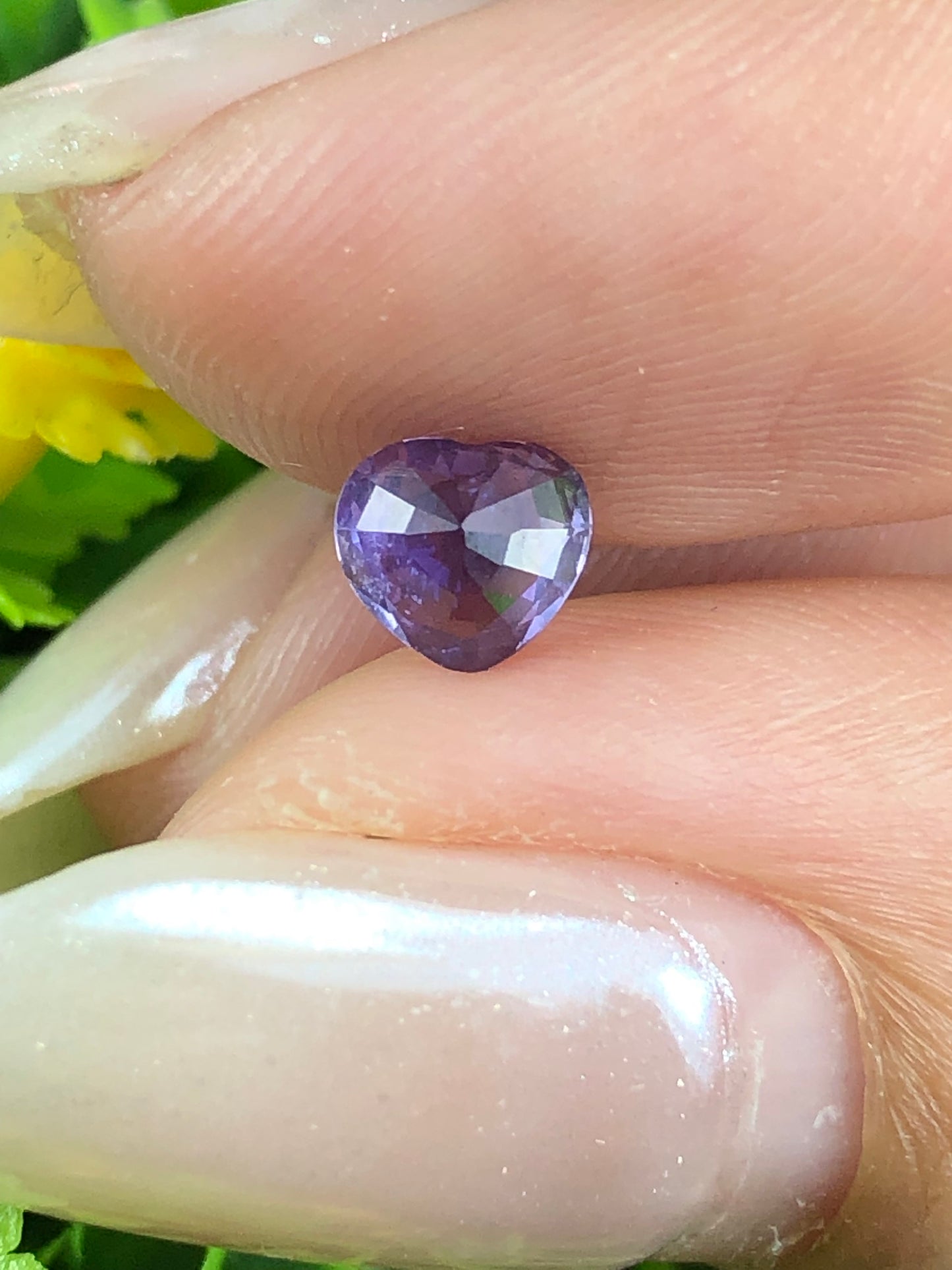 Natural purple blue Sapphire LucYen 0.53ct_ 11072641HG