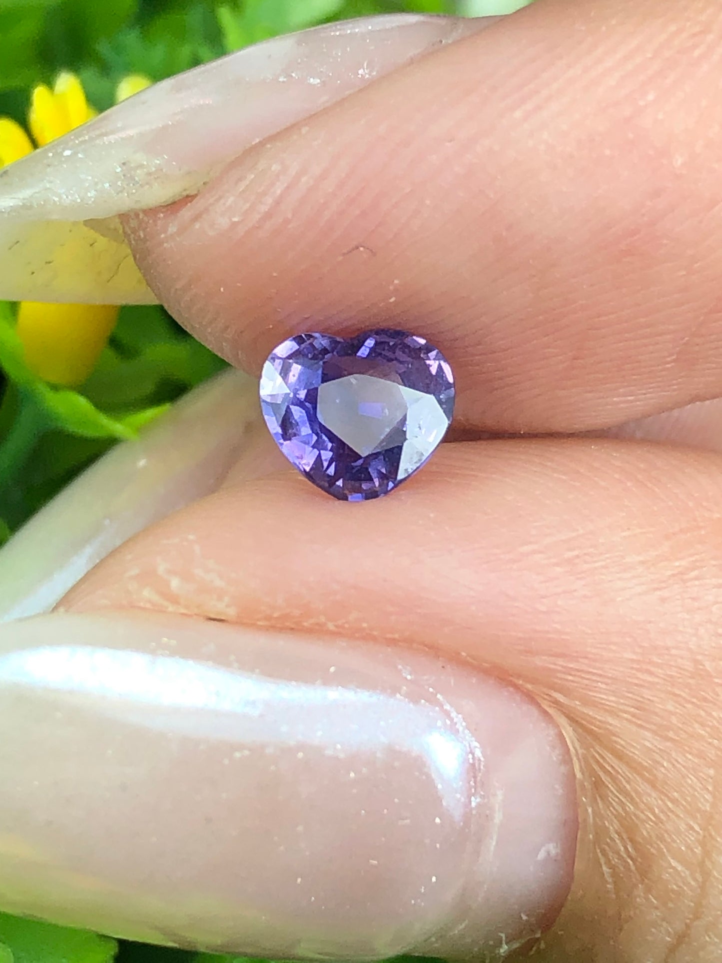 Natural purple blue Sapphire LucYen 0.53ct_ 11072641HG
