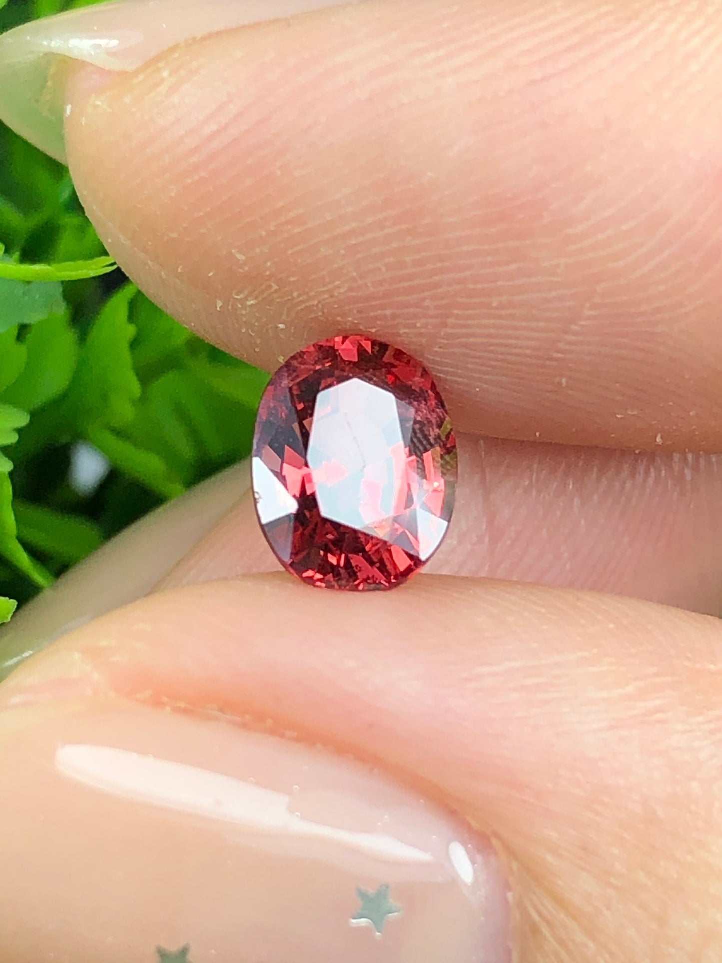 Natural  red orange spinel Luc Yen  1.23ct_13072614HG