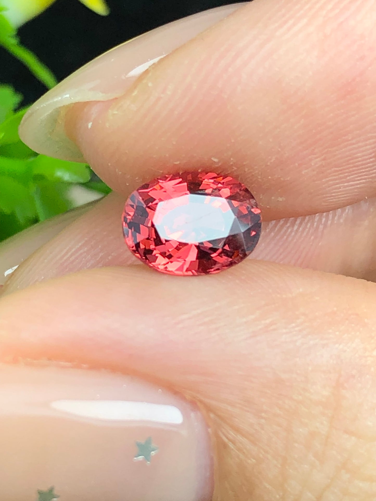 Natural  red orange spinel Luc Yen  1.23ct_13072614HG