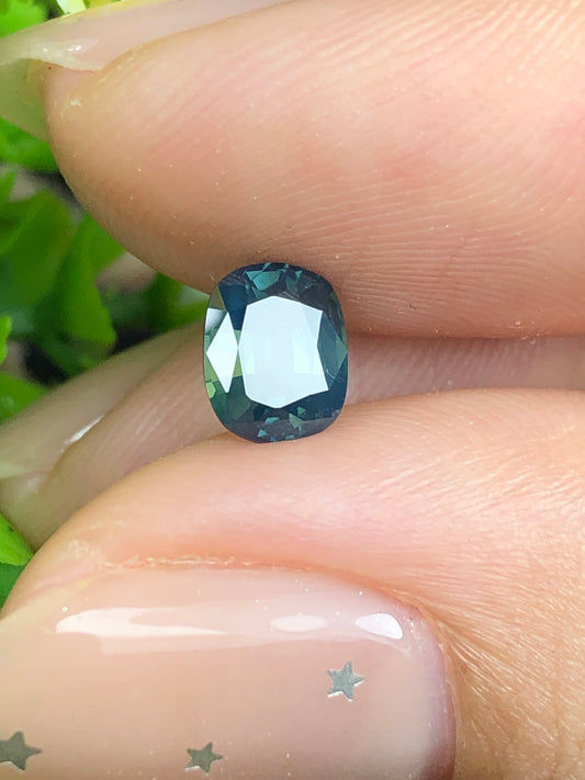 Natural teal blue sapphire LụcYên_13072650HU