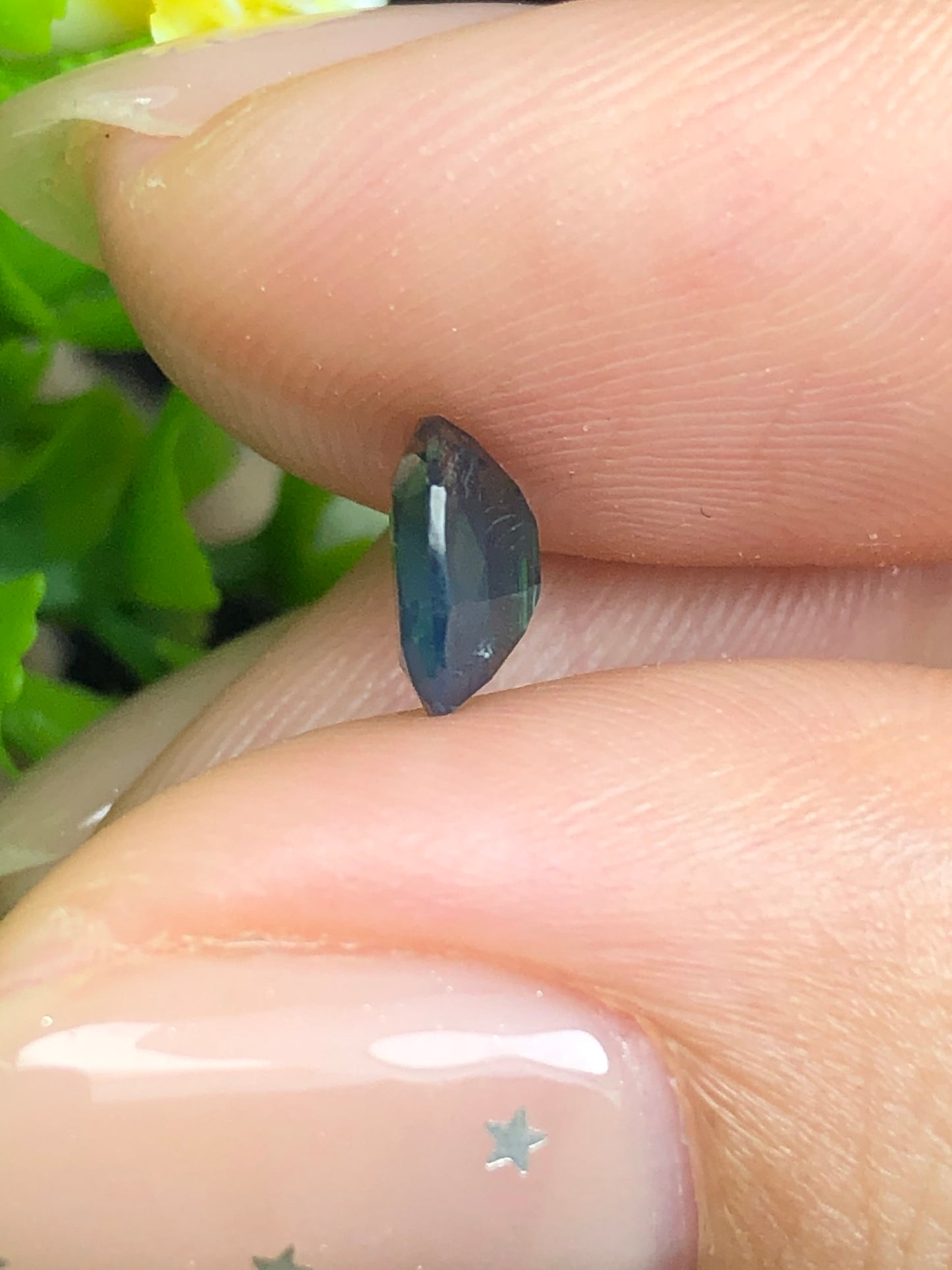 Natural teal blue sapphire LụcYên_13072650HU