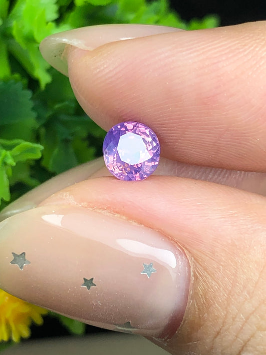 Natural purple silky Sapphire LucYen 0.98ct _15072640HG