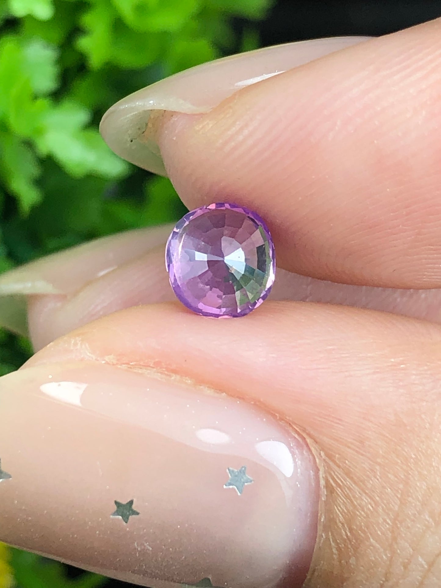 Natural purple silky Sapphire LucYen 0.98ct _15072640HG