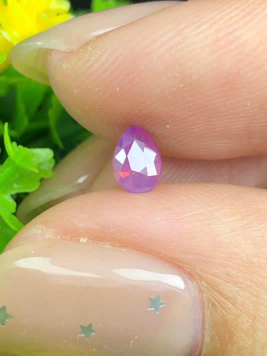 Natural purple silky sapphire Luc Yen 0.405ct_14072607HU