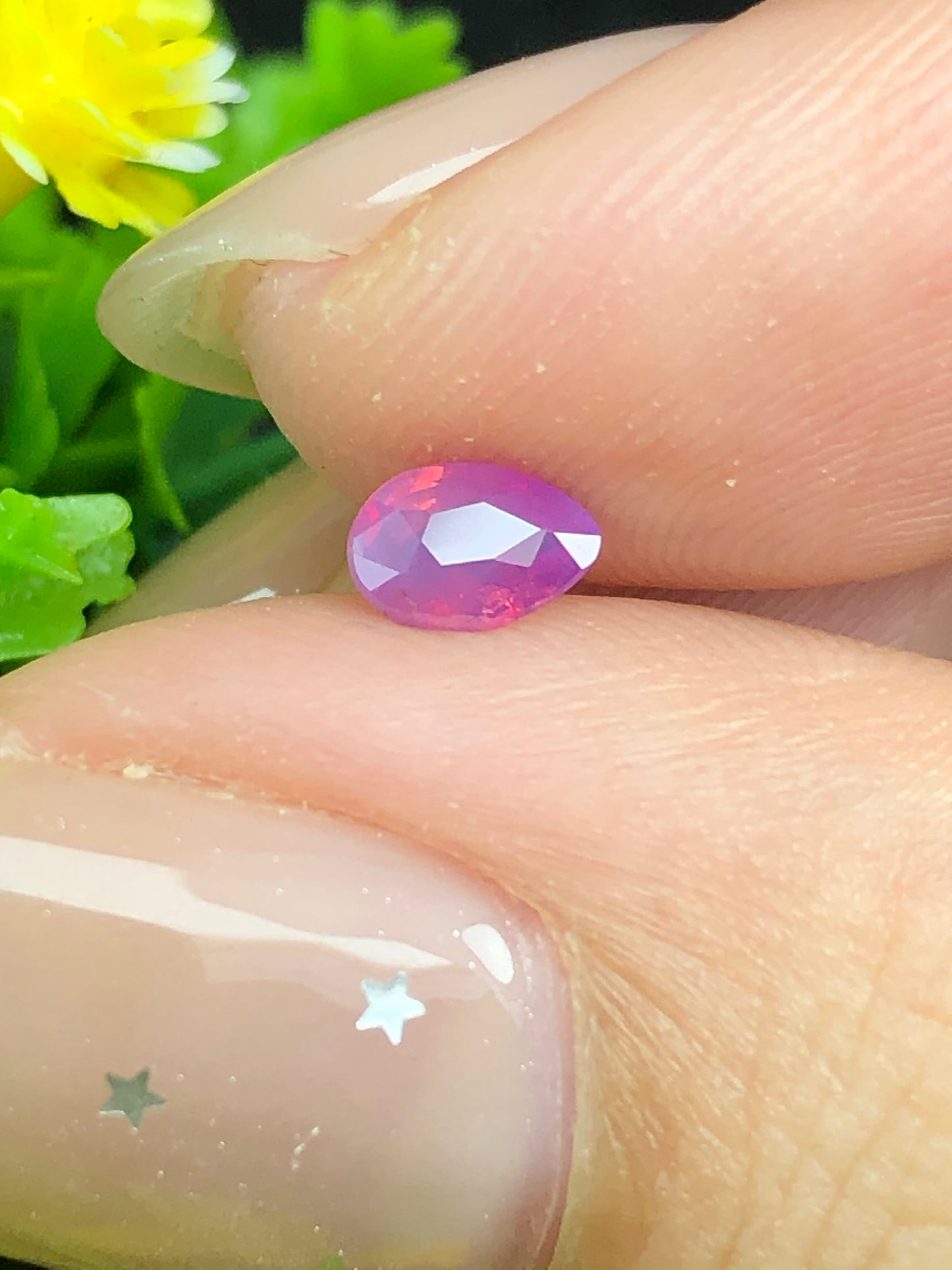 Natural purple silky sapphire Luc Yen 0.405ct_14072607HU