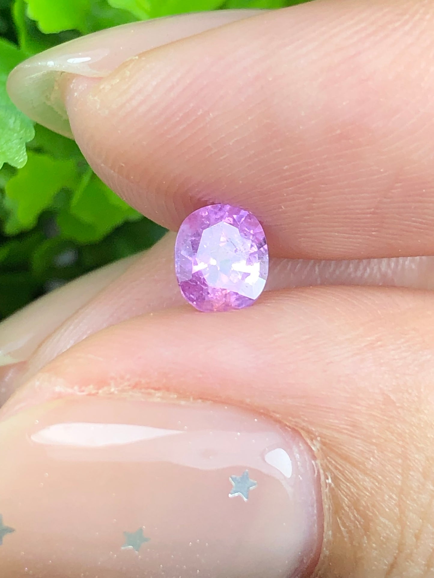 Natural pink silky Sapphire LucYen 0.61ct _14072645HG
