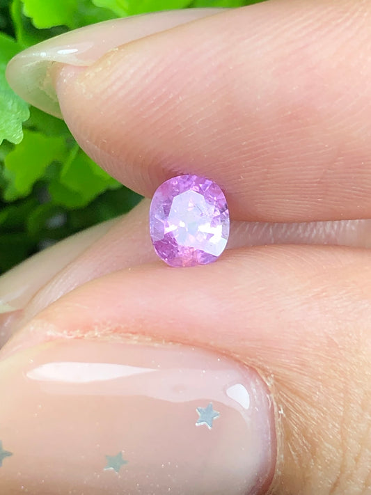 Natural pink silky Sapphire LucYen 0.61ct _14072645HG