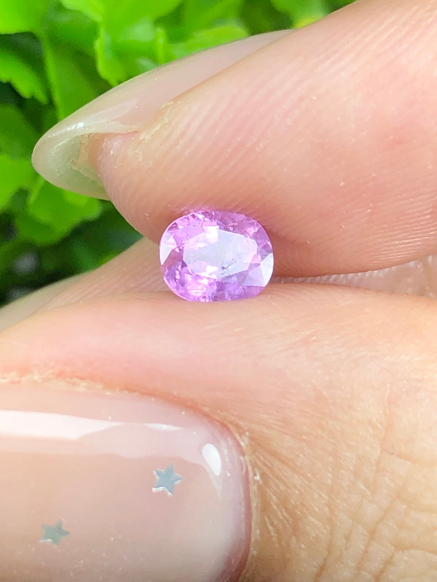 Natural pink silky Sapphire LucYen 0.61ct _14072645HG