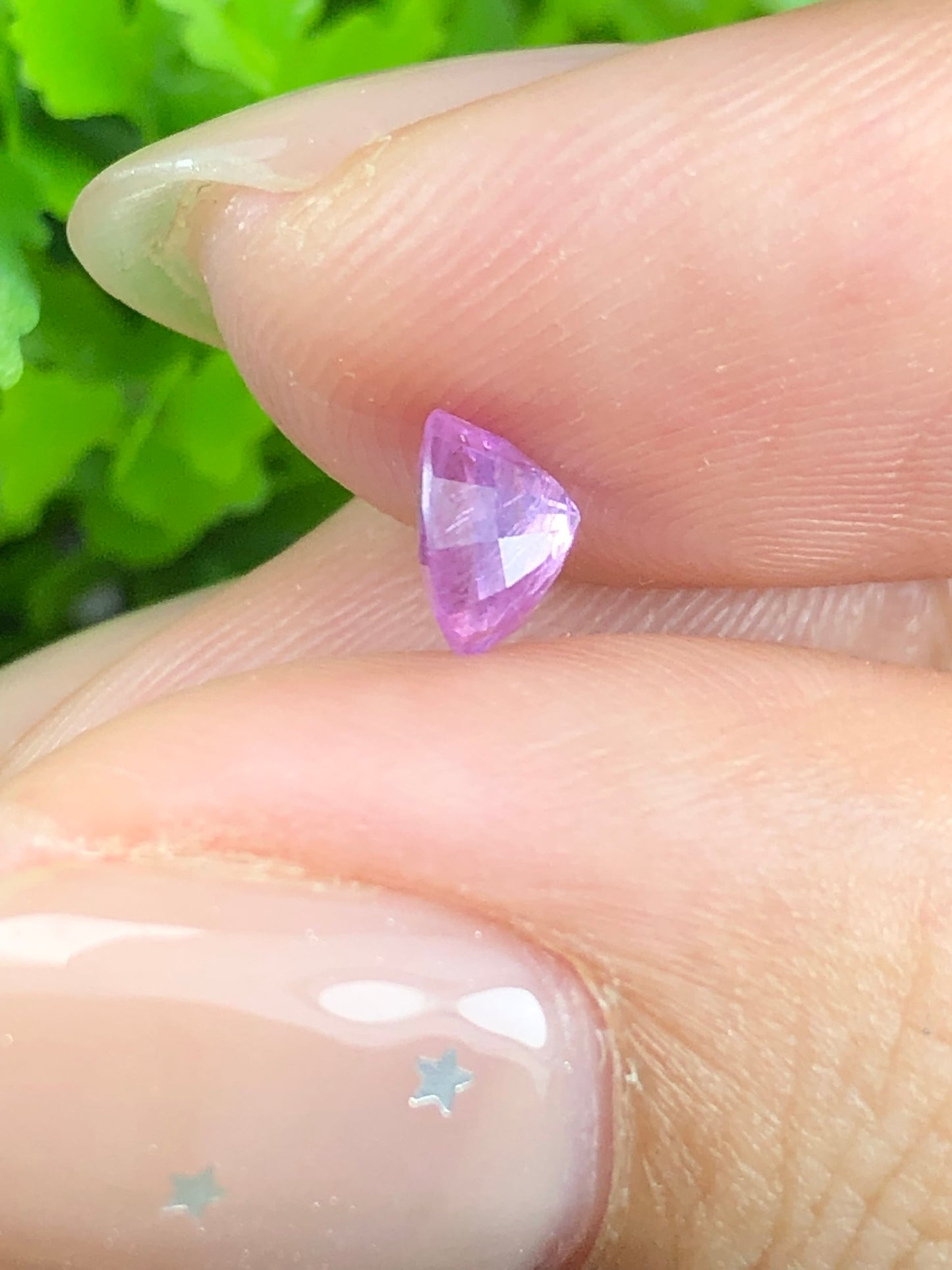 Natural pink silky Sapphire LucYen 0.61ct _14072645HG