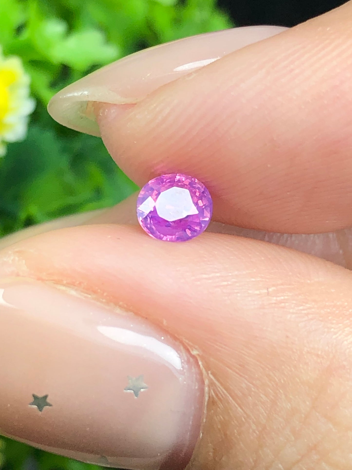 Natural pink silky Sapphire LucYen 0.43ct _16072601HG