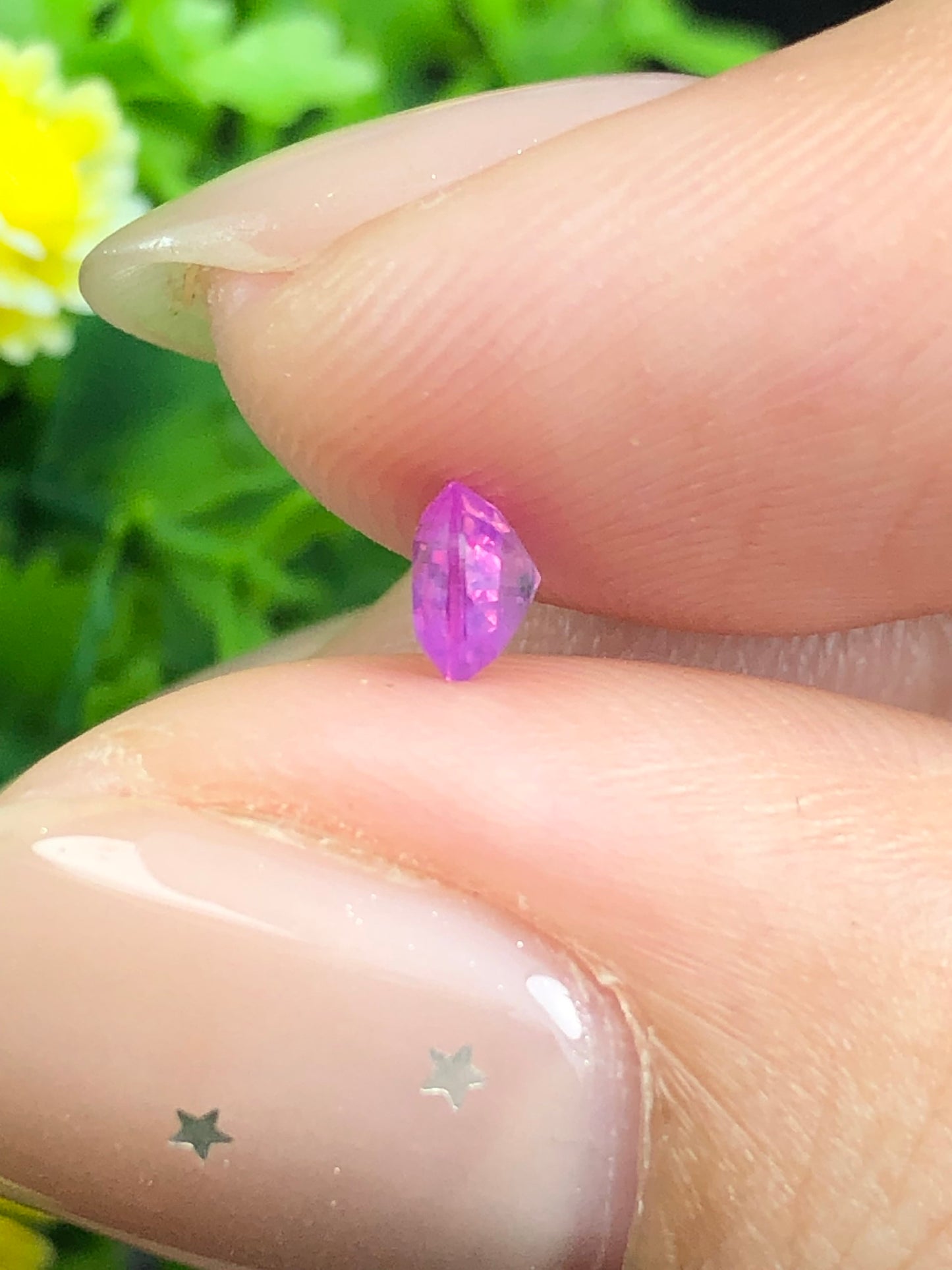 Natural pink silky Sapphire LucYen 0.43ct _16072601HG