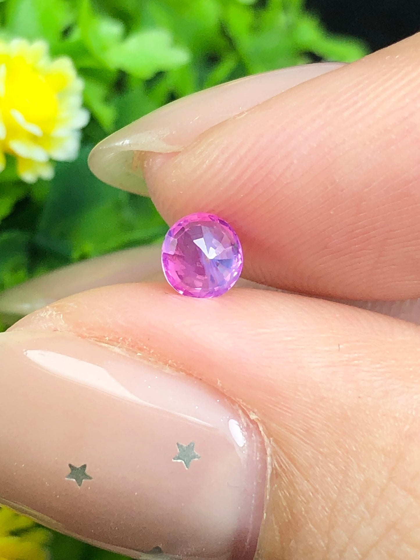 Natural pink silky Sapphire LucYen 0.43ct _16072601HG