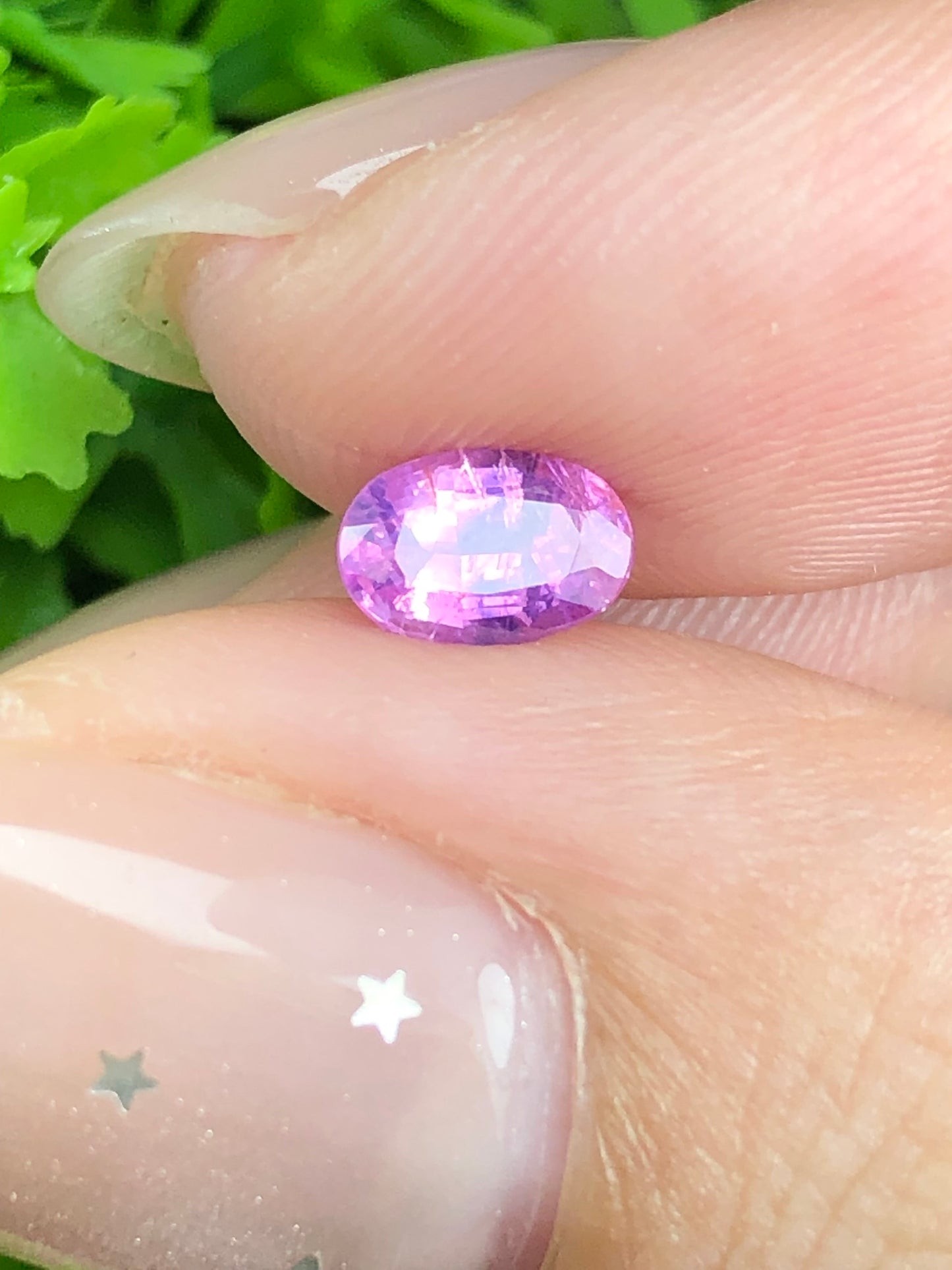 Natural pink silky Sapphire LucYen 0.7ct _16072608HG