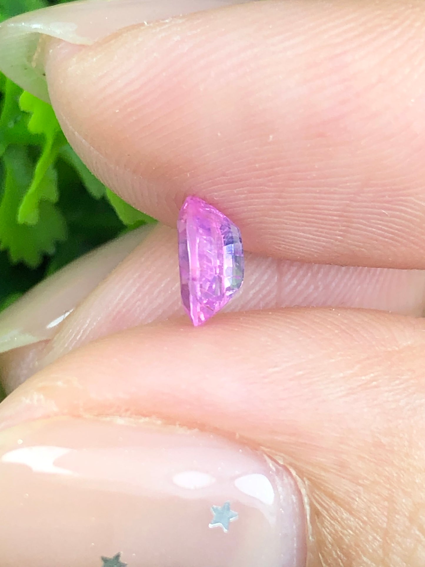 Natural pink silky Sapphire LucYen 0.7ct _16072608HG