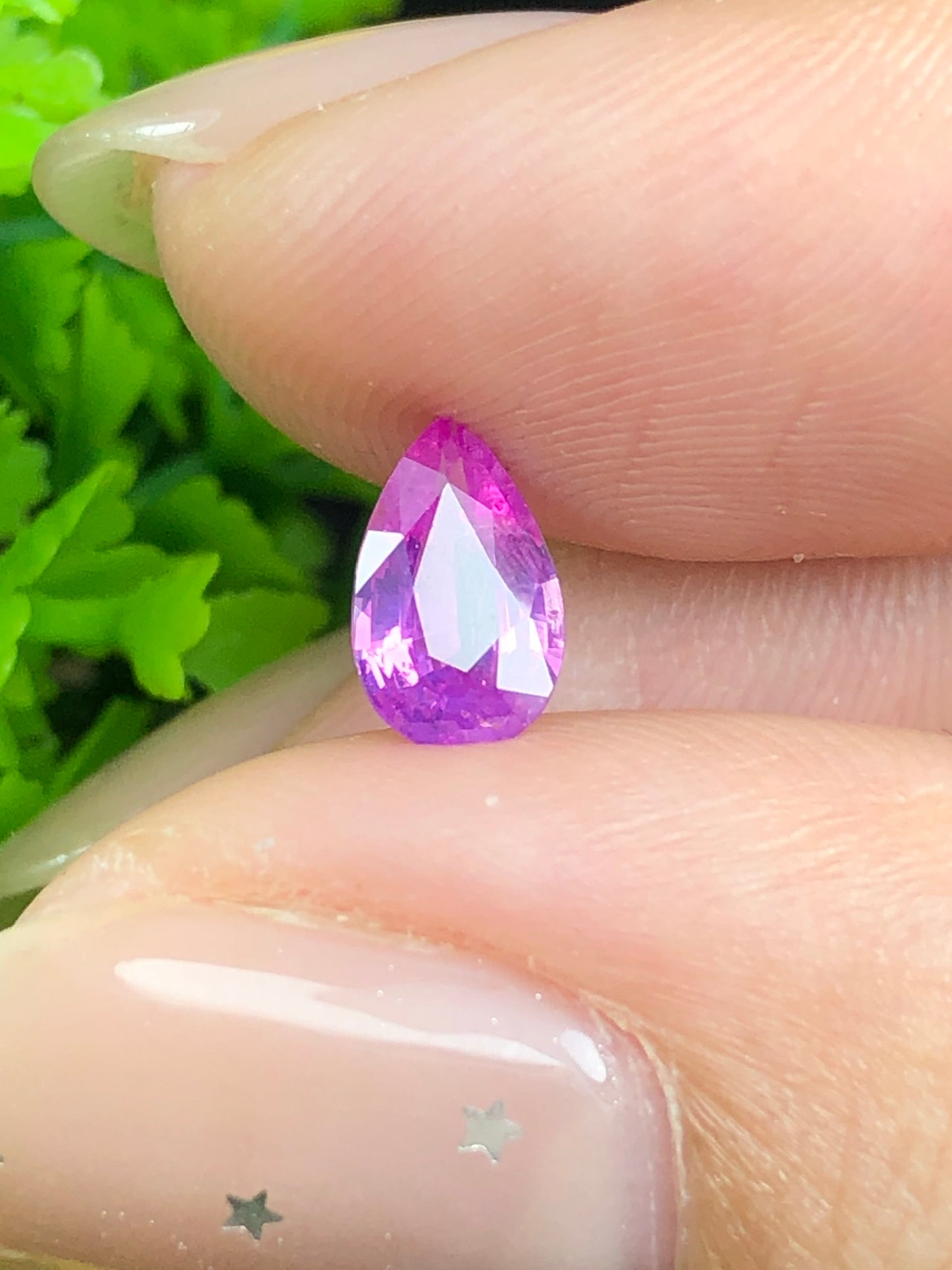 Natural pink silky Sapphire LucYen 0.7ct _16072609HG