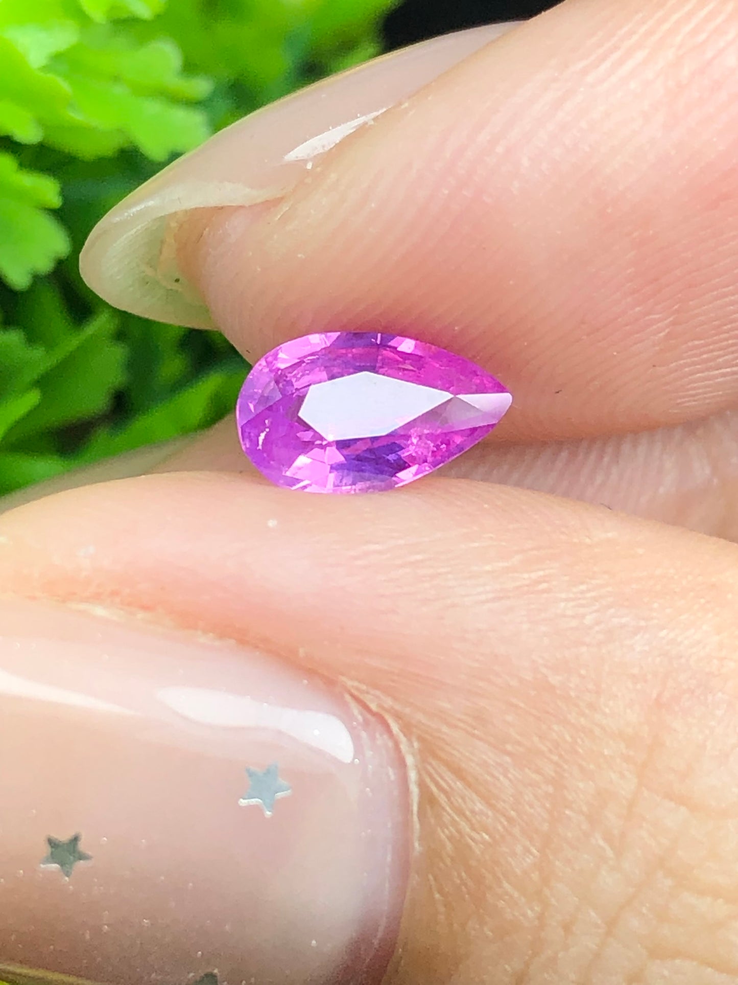 Natural pink silky Sapphire LucYen 0.7ct _16072609HG