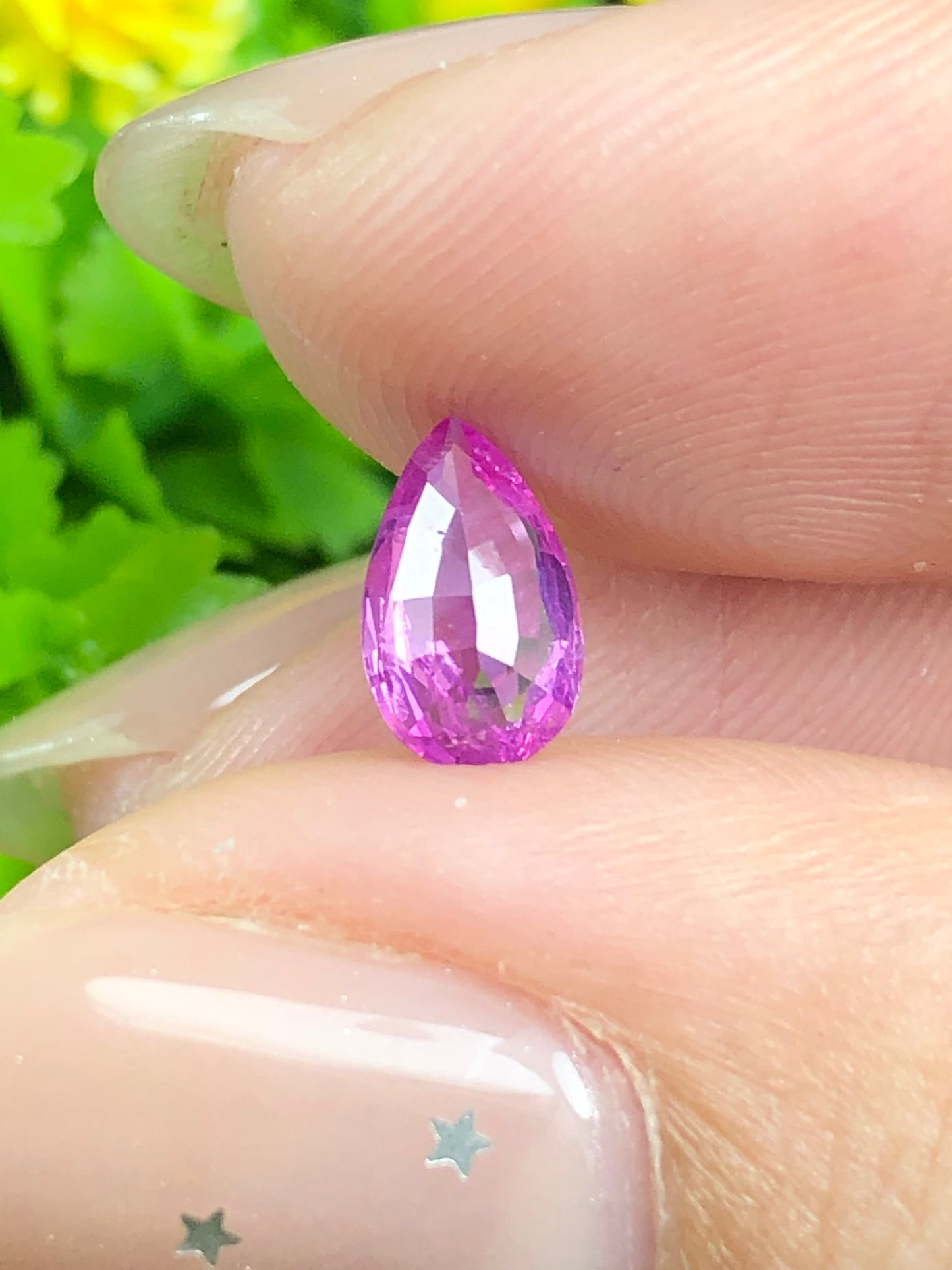 Natural pink silky Sapphire LucYen 0.7ct _16072609HG