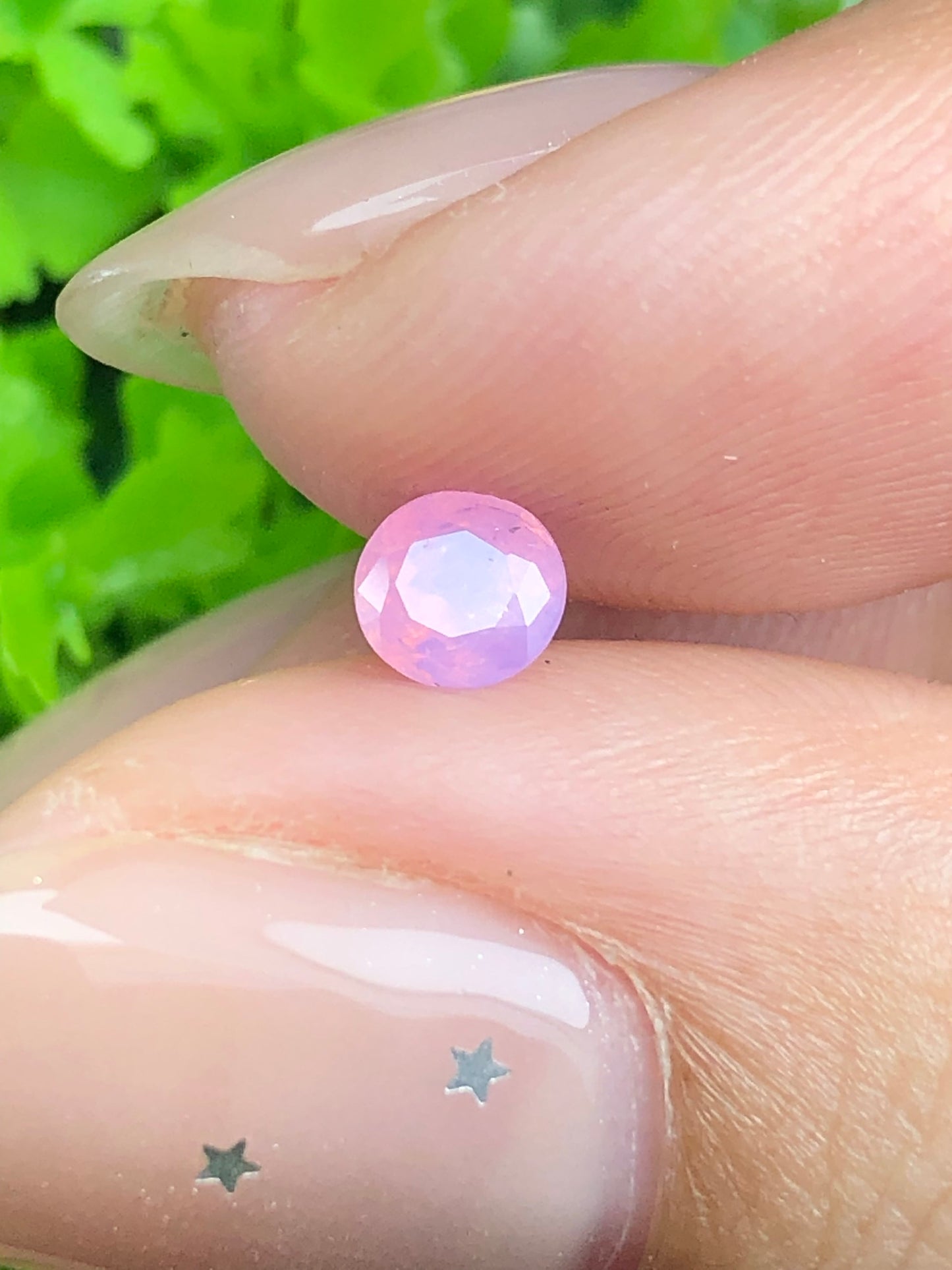 Natural pink silky Sapphire LucYen 0.42ct _16072616HG
