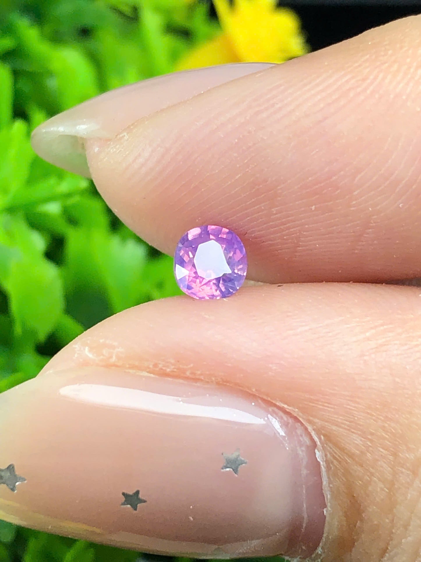 Natural pink silky Sapphire LucYen 0.33ct _17072627HG