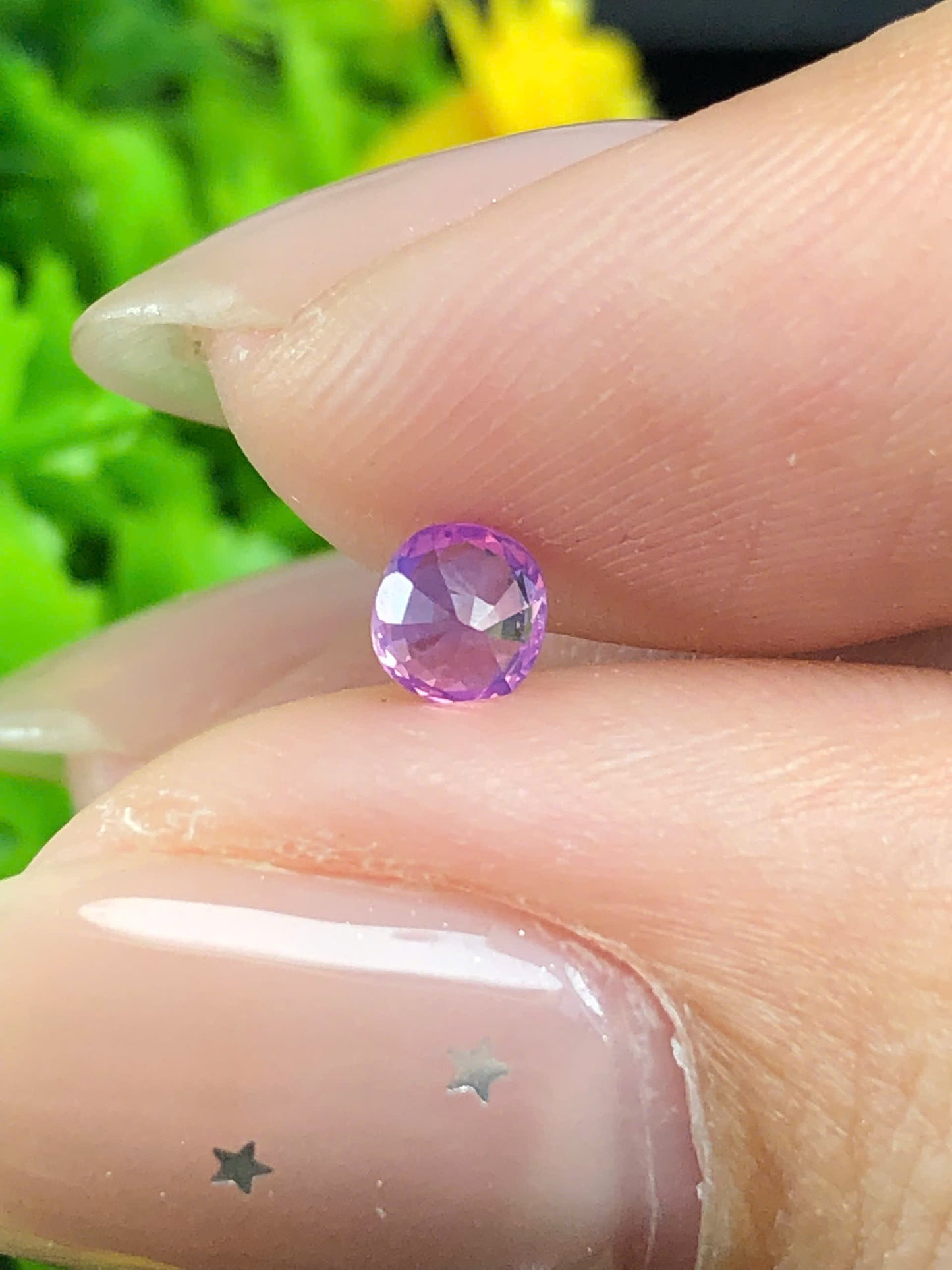 Natural pink silky Sapphire LucYen 0.33ct _17072627HG