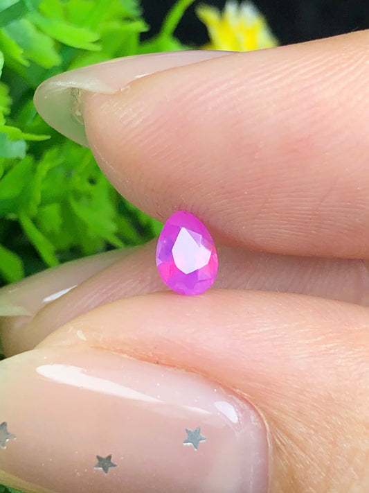 Natural pink silky Sapphire LucYen 0.34ct _17072631HG