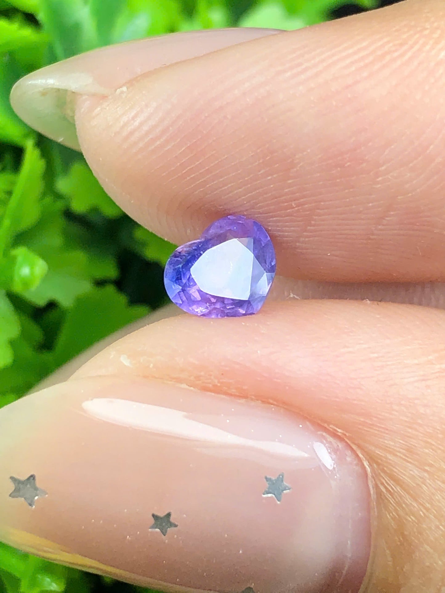 Natural bluish purple Sapphire Luc Yen 0.605ct_18072602HG