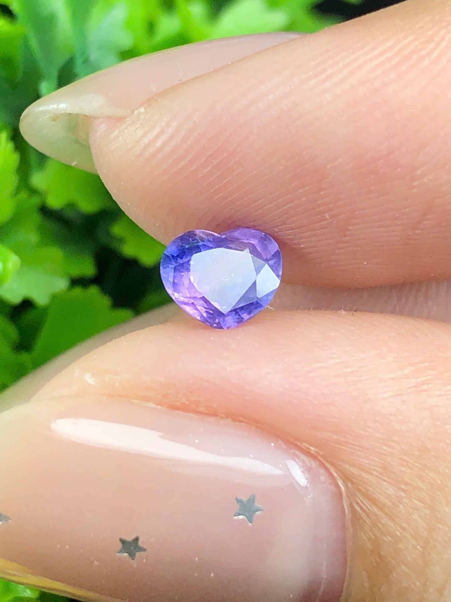Natural bluish purple Sapphire Luc Yen 0.605ct_18072602HG