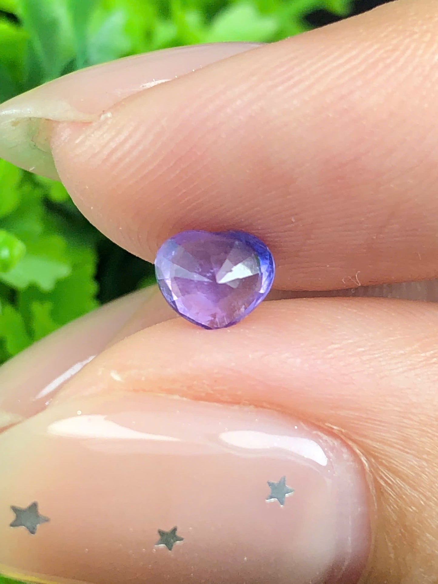Natural bluish purple Sapphire Luc Yen 0.605ct_18072602HG