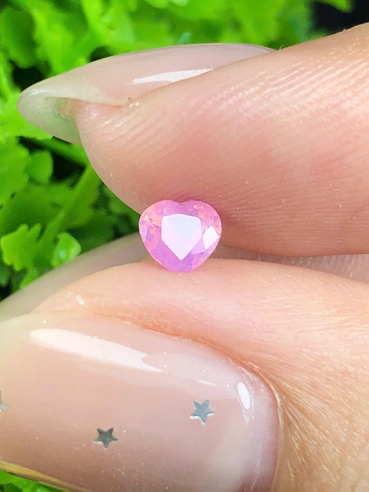 Natural pink silky Sapphire LucYen 0.42ct  _18072607HG