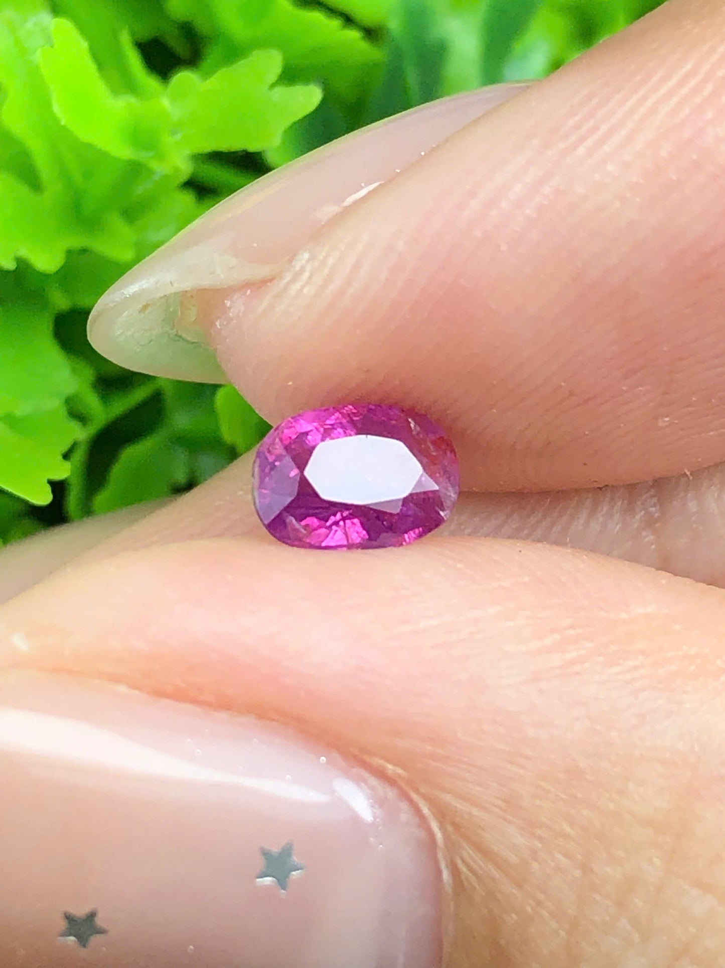 Natural pink silky Sapphire LucYen 0.59ct_18072613HG