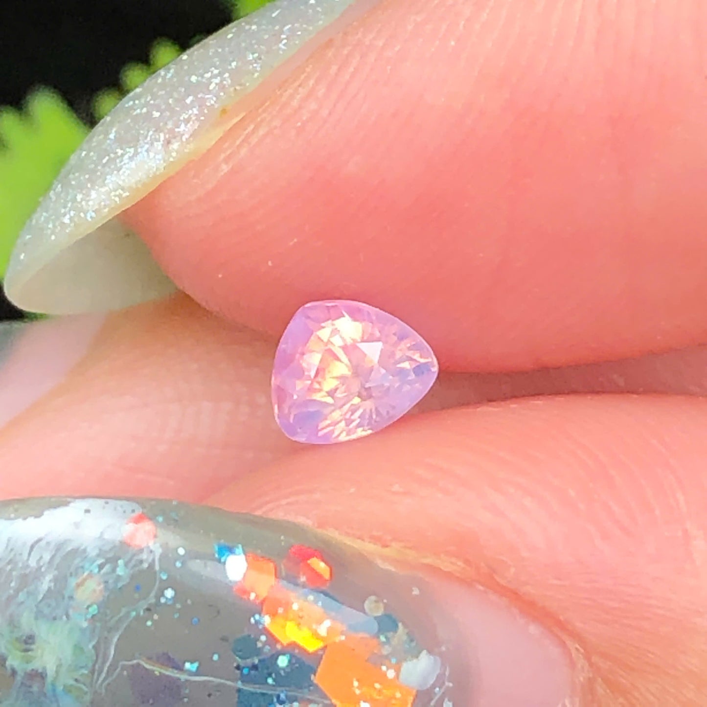 Natural  Pink sapphire LucYen 0,41ct_040708Ha