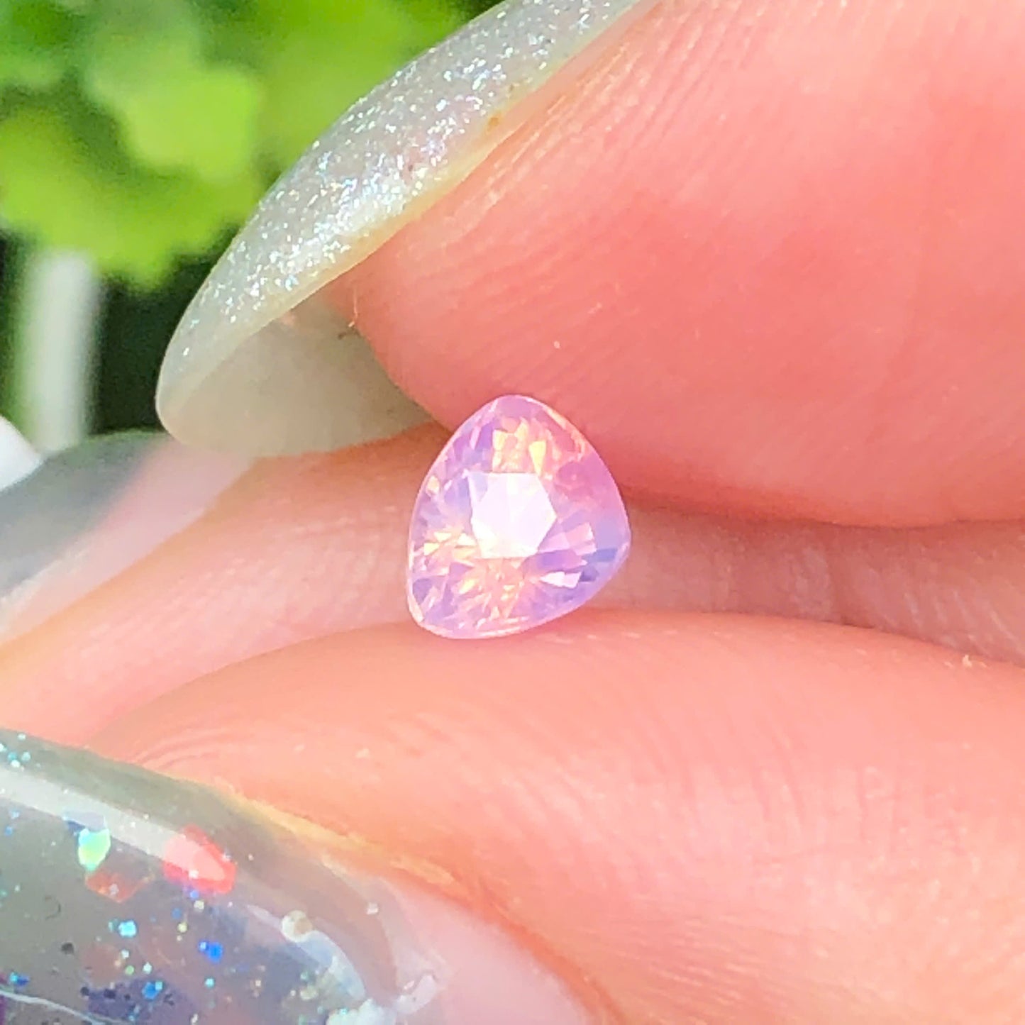 Natural  Pink sapphire LucYen 0,41ct_040708Ha