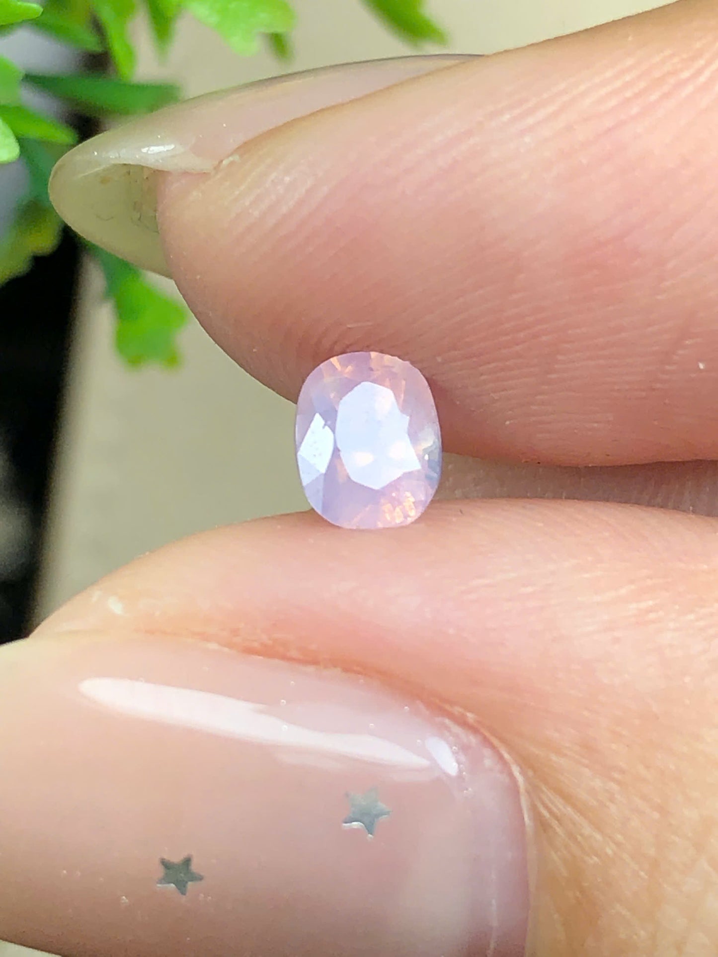 Natural pink silky Sapphire LucYen 0.62ct _18072608HU