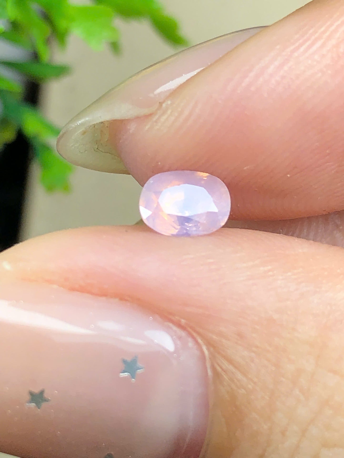 Natural pink silky Sapphire LucYen 0.62ct _18072608HU