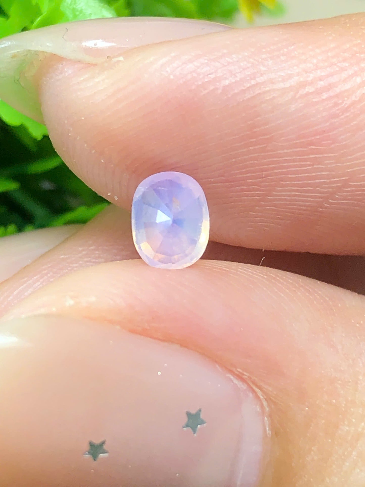 Natural pink silky Sapphire LucYen 0.62ct _18072608HU