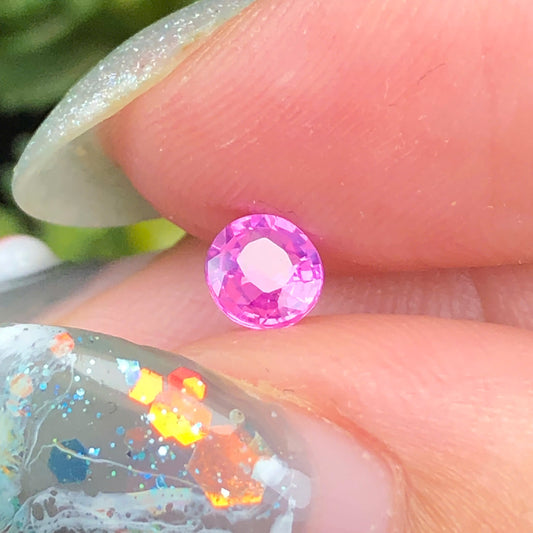 Natural pink silky Sapphire LucYen 0,33ct _040725HG