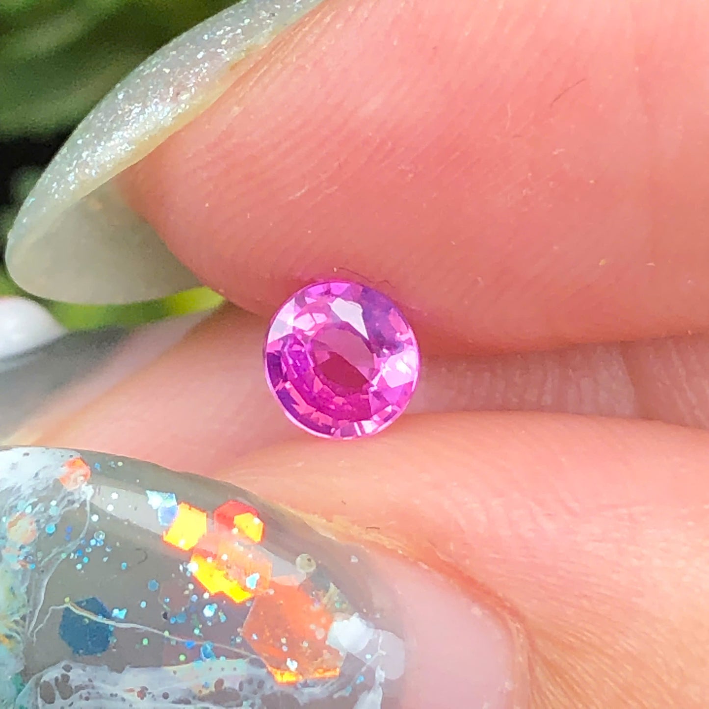 Natural pink silky Sapphire LucYen 0,33ct _040725HG