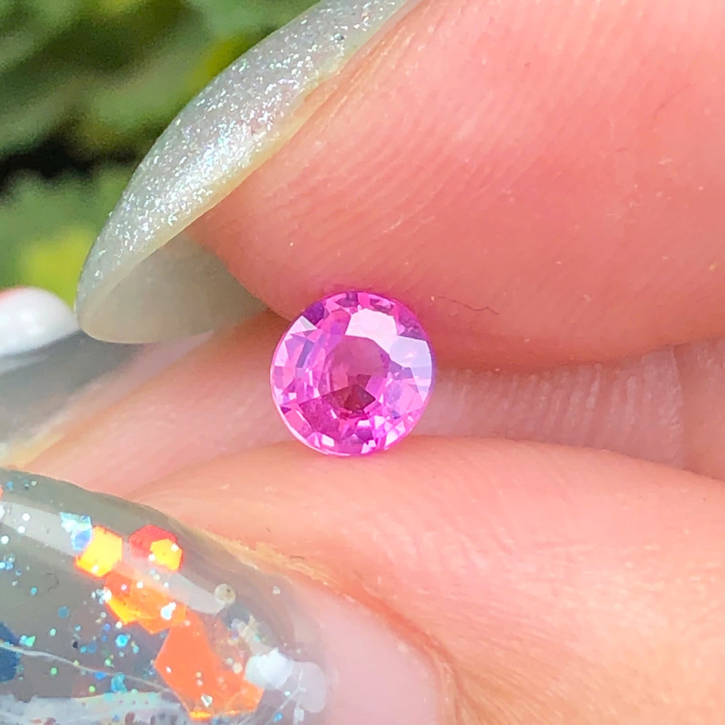 Natural pink silky Sapphire LucYen 0,33ct _040725HG