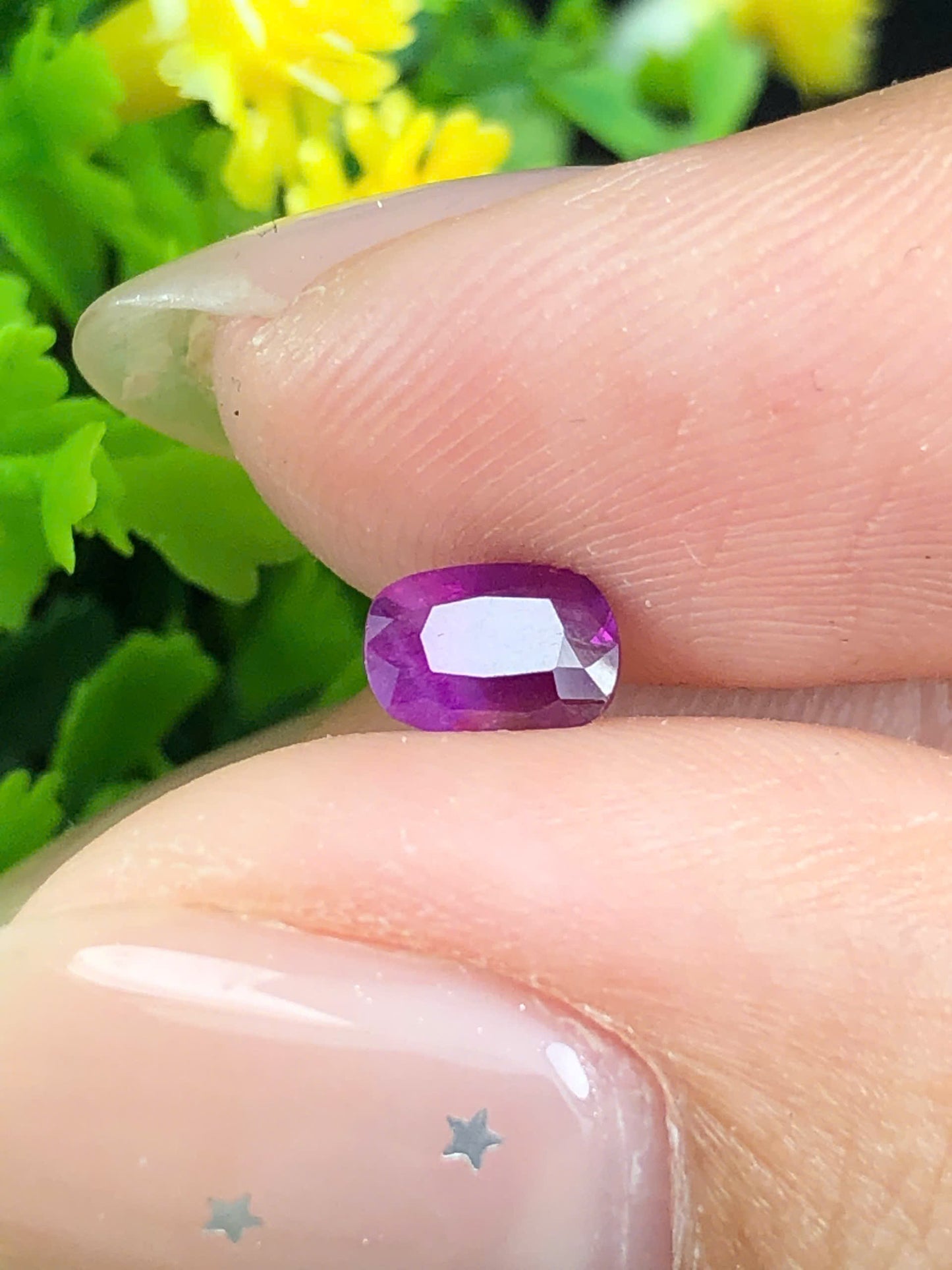 Natural pink silky Sapphire LucYen 0.66ct _19072602HG
