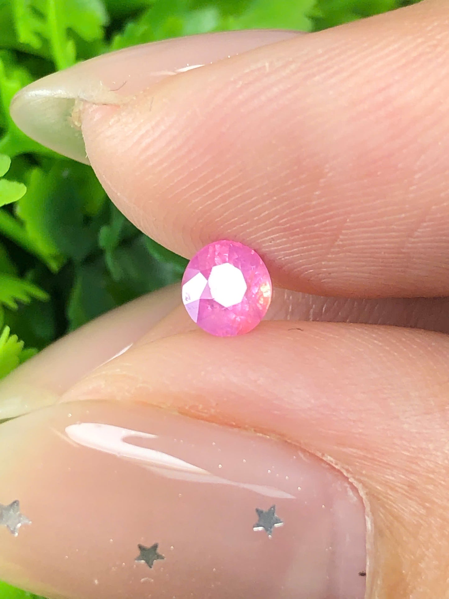 Natural pink silky Sapphire LucYen 0.44ct_19072614HG