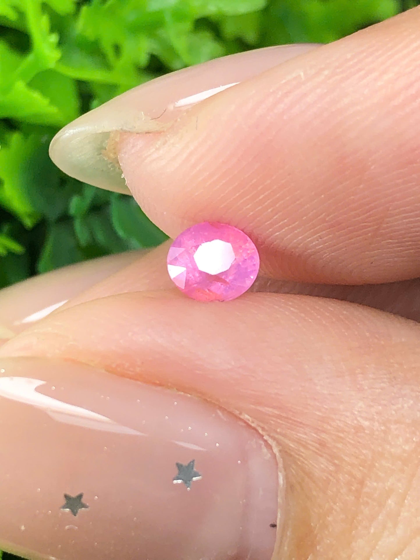 Natural pink silky Sapphire LucYen 0.44ct_19072614HG