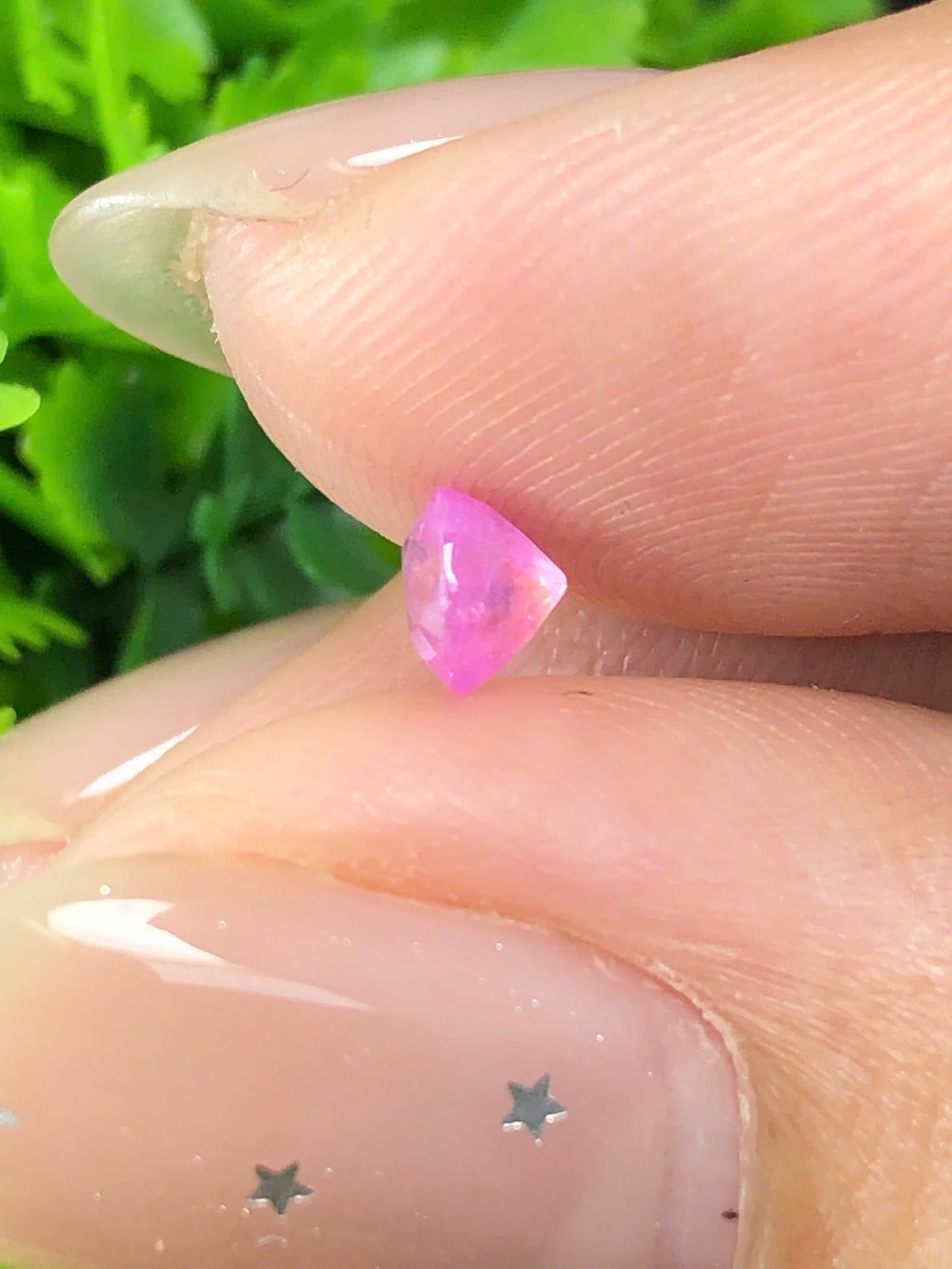 Natural pink silky Sapphire LucYen 0.44ct_19072614HG